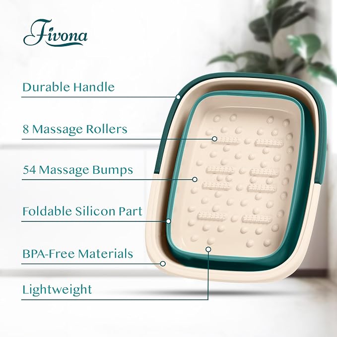Green Foot Bath Basin