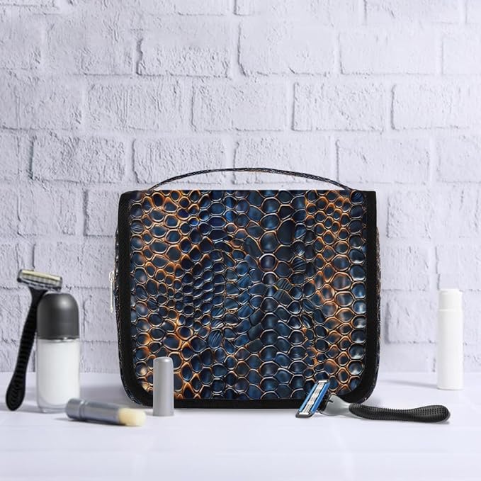A Snakeskin Blue Brown