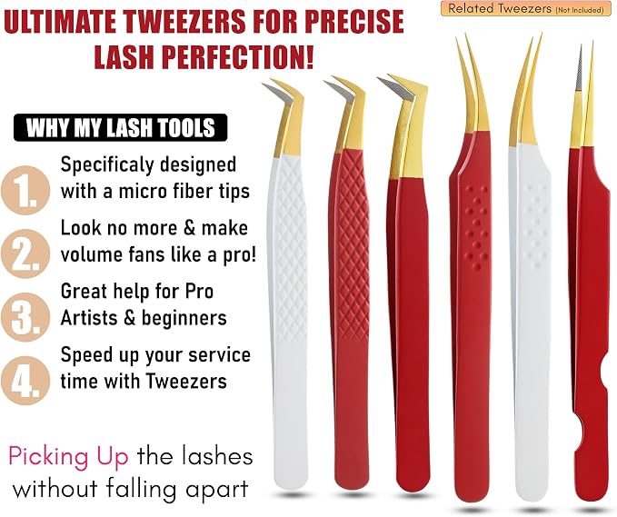 Lash Tweezers Set/Ftlt-61