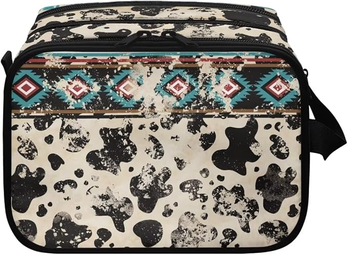 Retro Cow Print