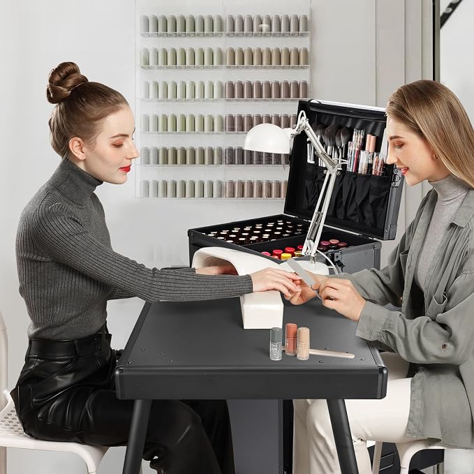 Black With Table