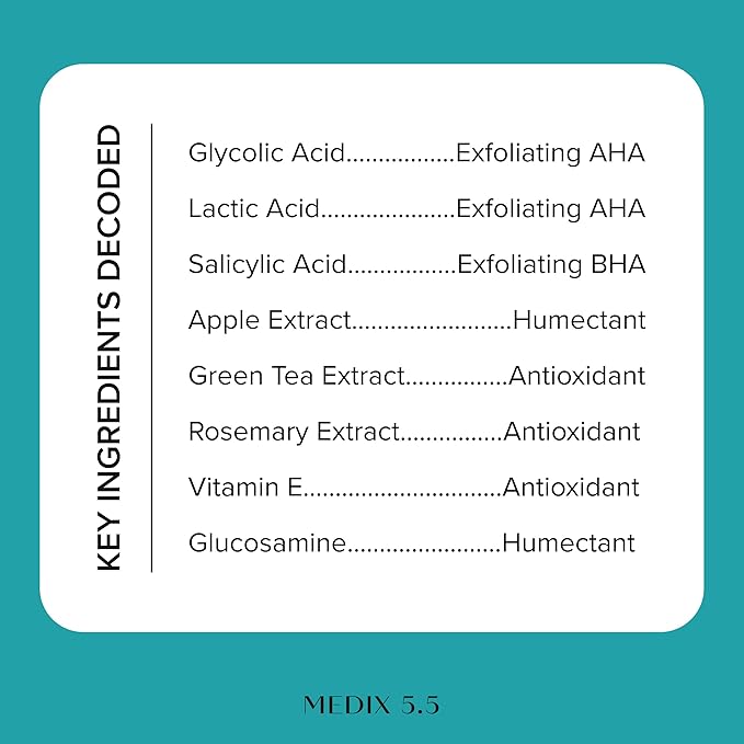Exfoliating AHA Body Wash + Leave-On Booster