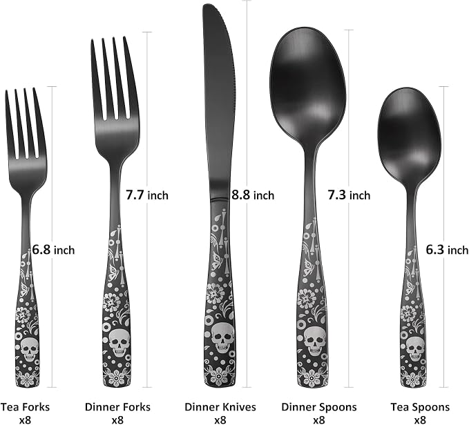 40PC/Black-Pattern