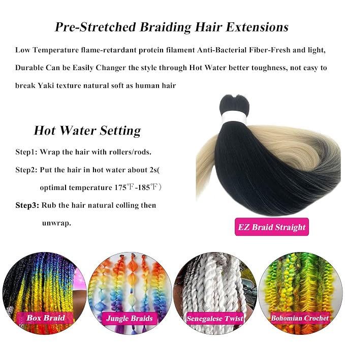 Blonde Ombre Braids Hair