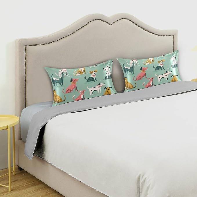 Mint Green Cute Dogs