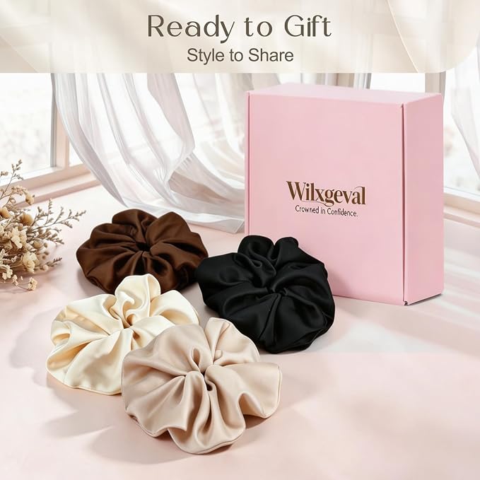 Creamy White, Champagne, Dark Brown, Black