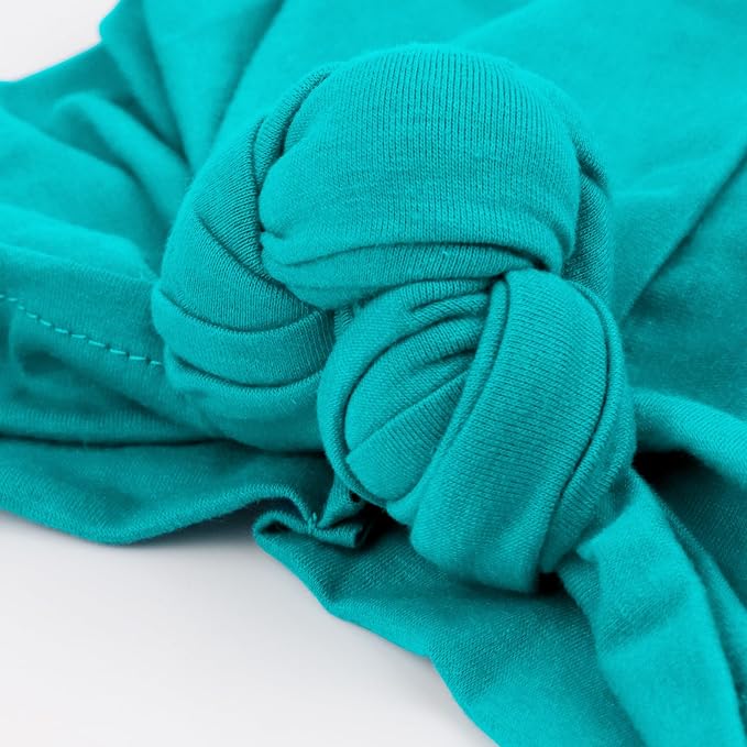 5 Pack Knotted : Black, Rose, Mustard, Teal, Khaki