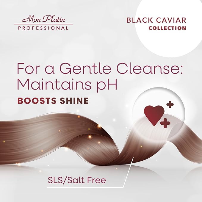 Black Caviaer Shampoo For Straightened Hair.