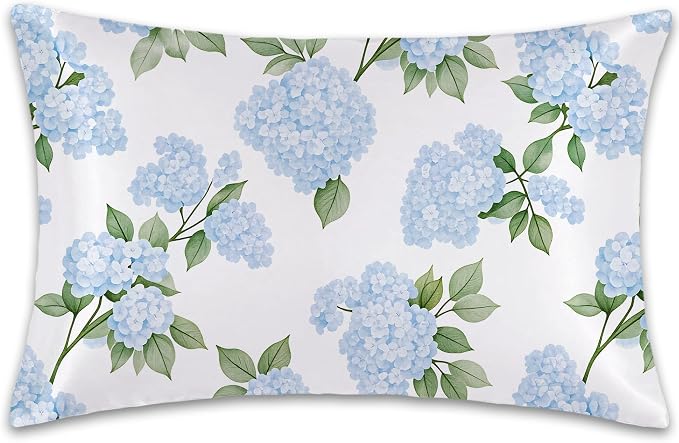Blue Floral Hydrangeas Flowers