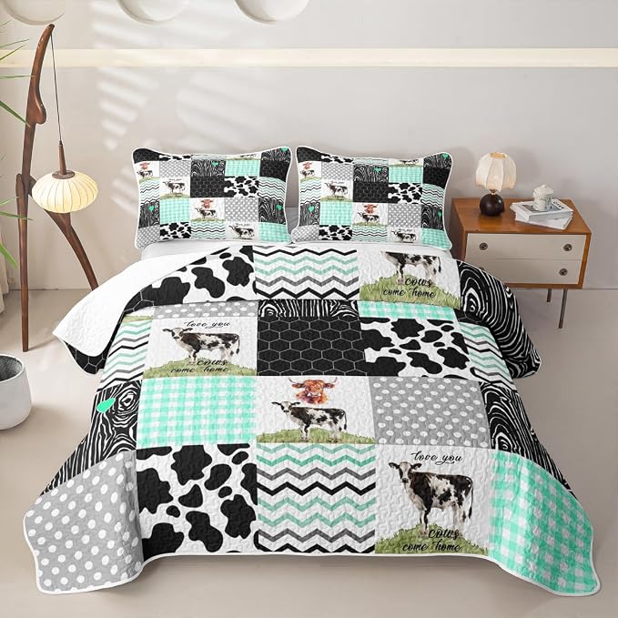 Green Black White
