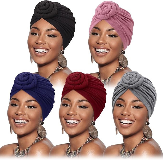 5 Pack Donuts: Navy/Burgundy/Pink/Black/Grey