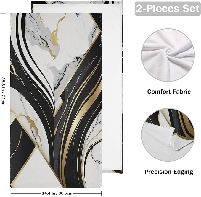 Black White Marble
