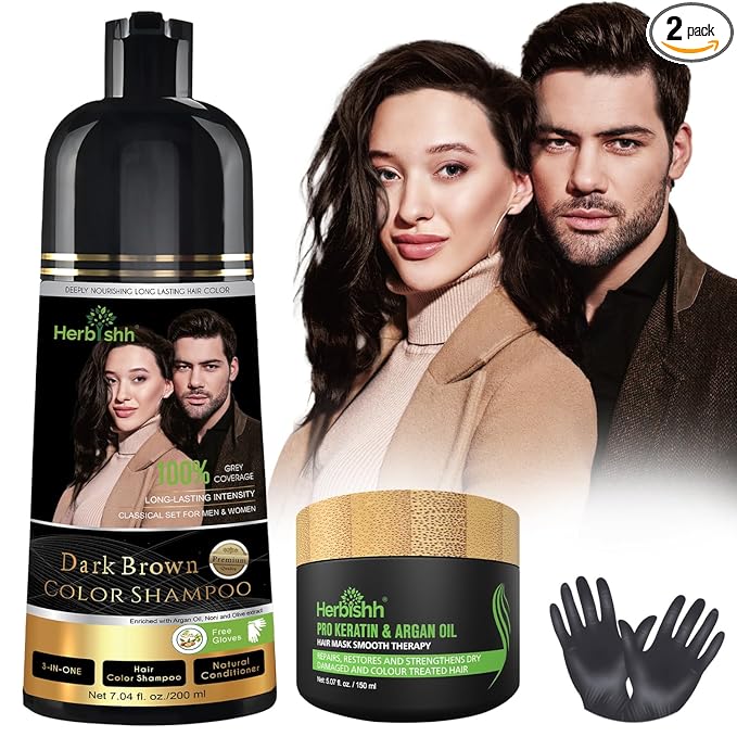 Dark Brown & Hair Mask 150 ML