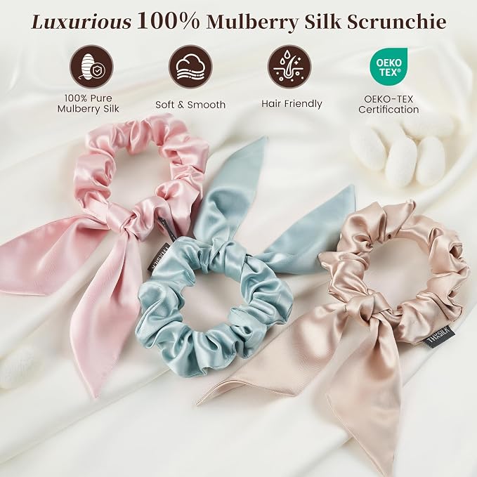 3pcs M-champagne/light blue/pink