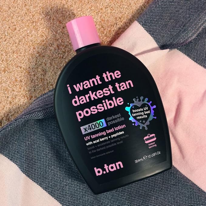 ultra dark UV tanning lotion