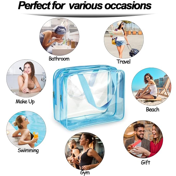 Double layer-2pcs Large-Blue