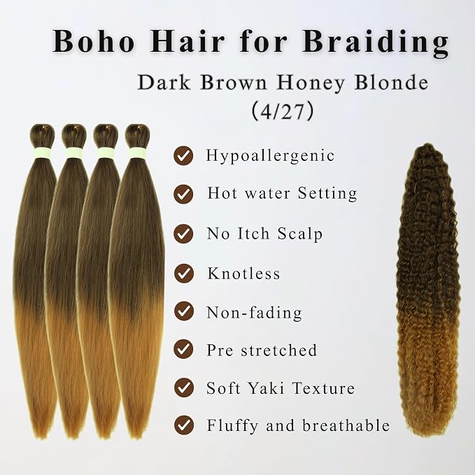 A.Ombre Brown Blonde