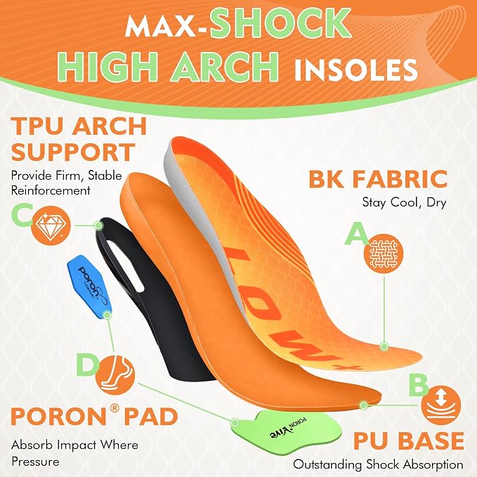Orange-2.9cm High Arch