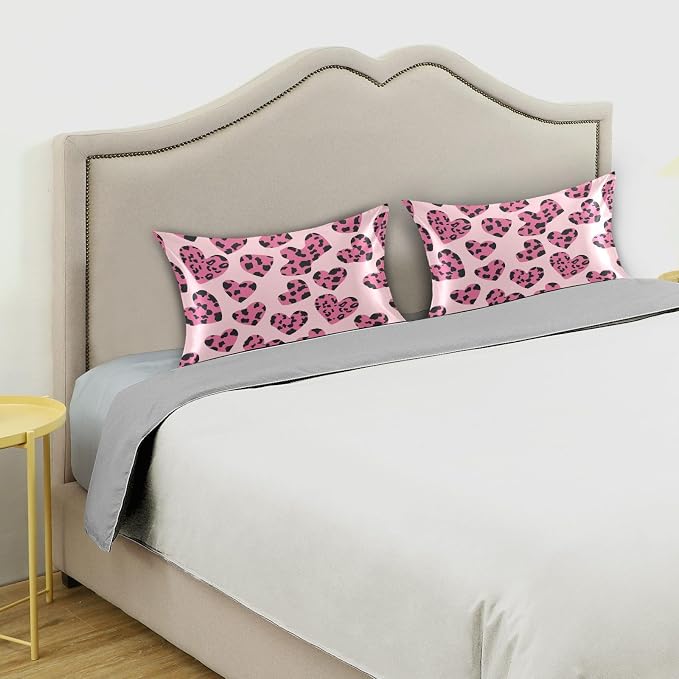 Heart Leopard Print