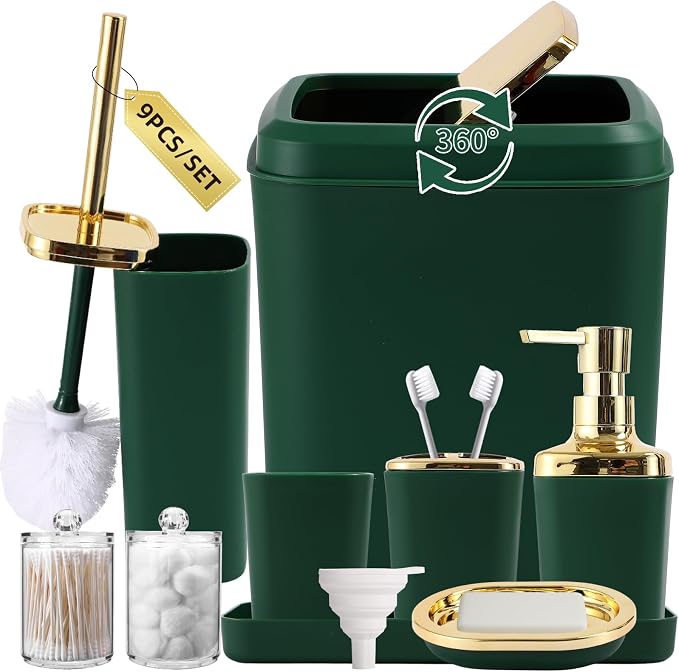 Dark Green and Gold