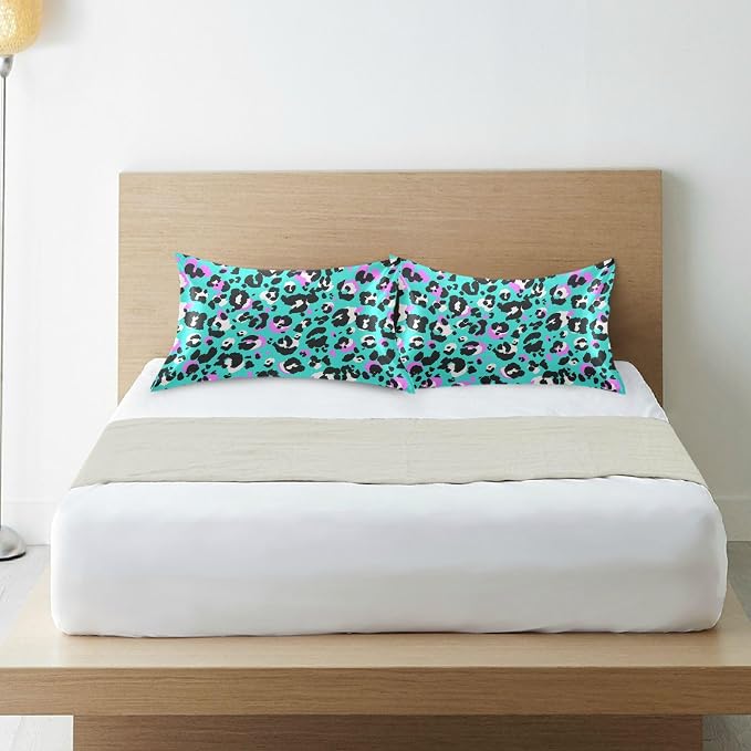 Blue Leopard Print
