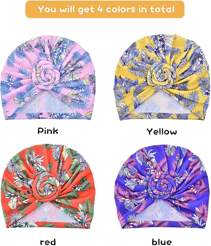 4 Pcs/Pink Yellow Red Navy