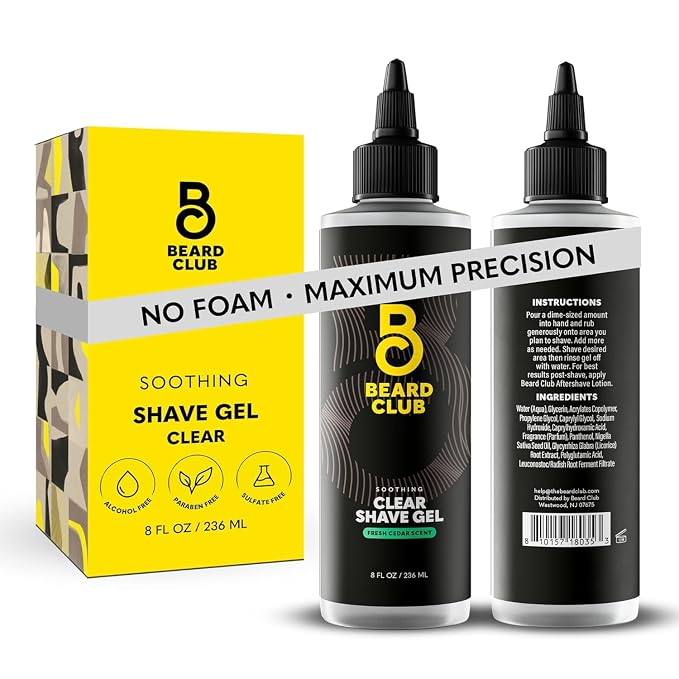 Clear Shave Gel
