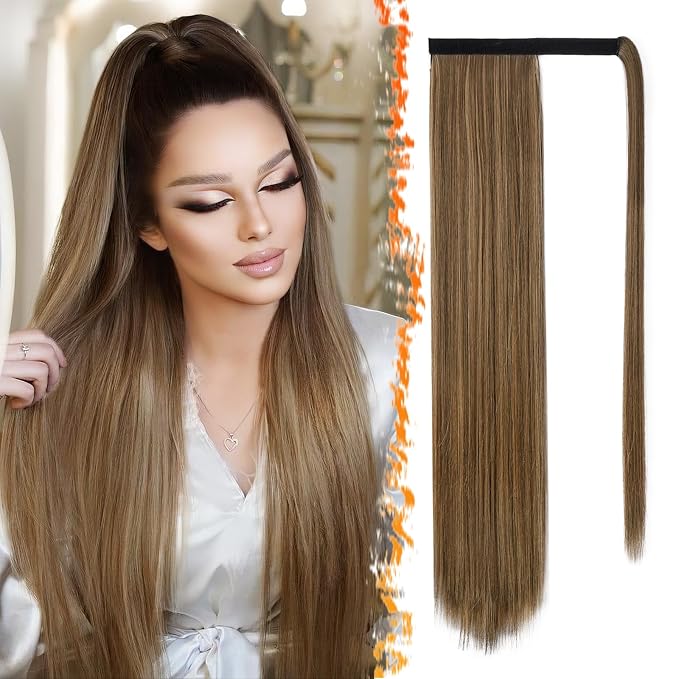 Brown with Honey Blonde