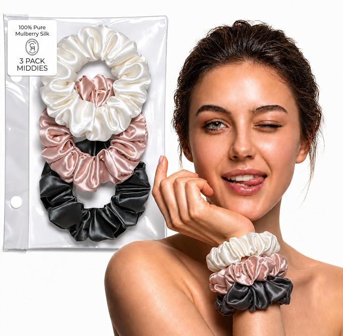 3pc Middies White - Pink Quartz - Charcoal