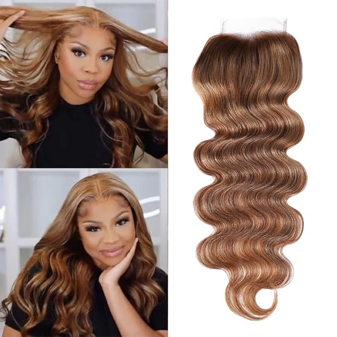Closure Honey Blonde Highlight Color