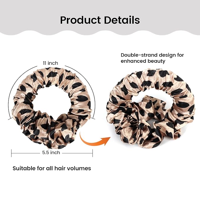 hair curler-2 Leopard+Black