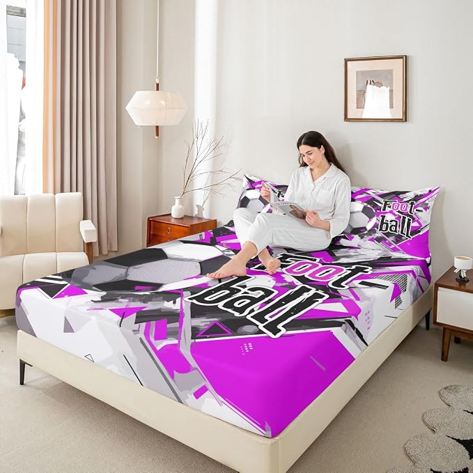 Soccer Purple