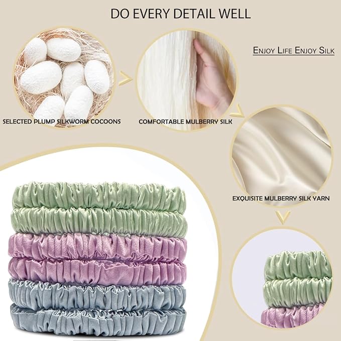 6PCS(Light Green, Light Purple, Light Blue)