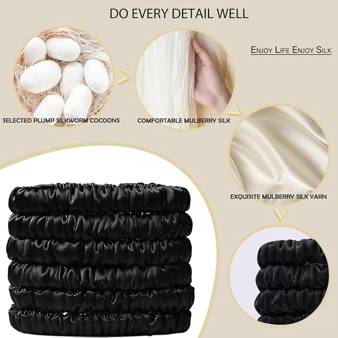 6PCS(Black）