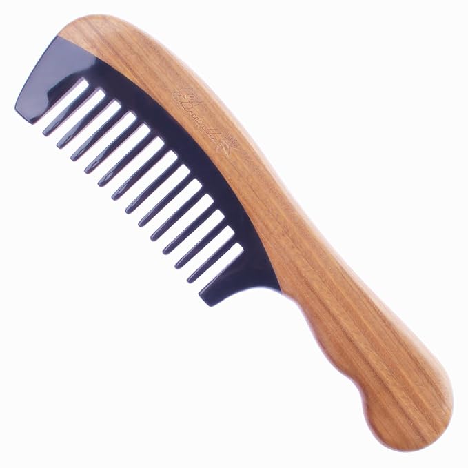Wide Tooth & Wavy Handle