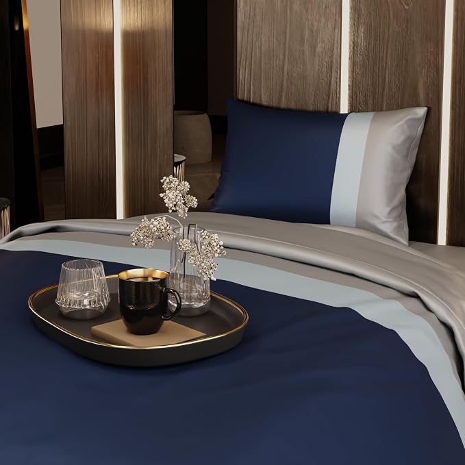 Vogue Elegant Tri-stripes Navy