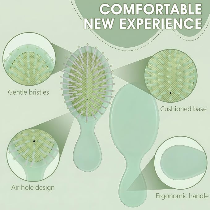 8pcs White&Sage Green