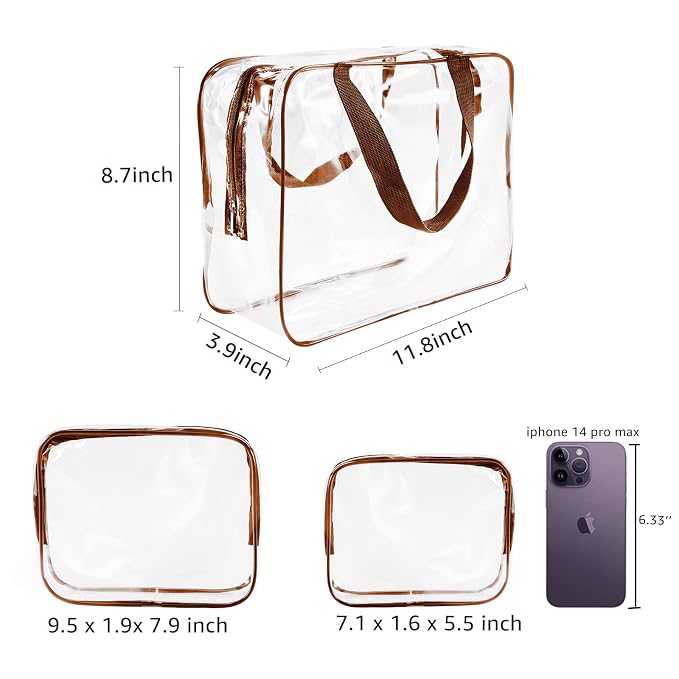 6pcs Brown