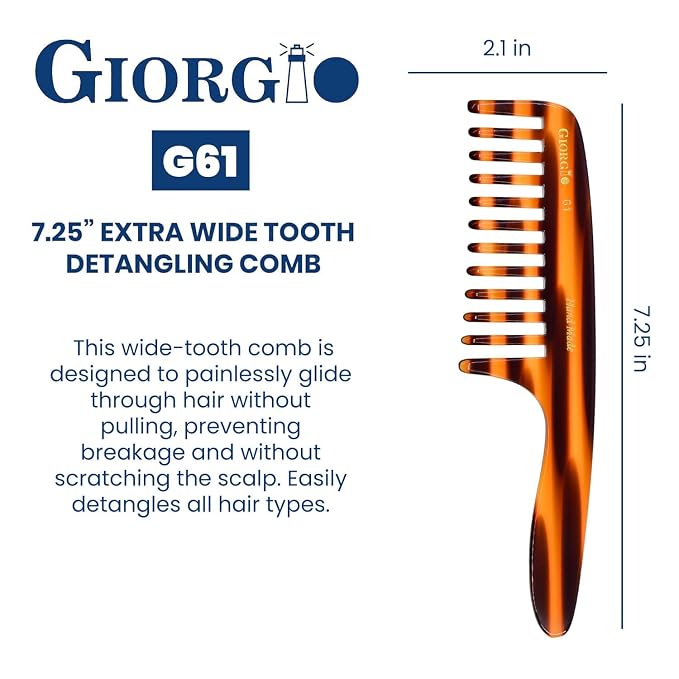 Large Handle Detangler