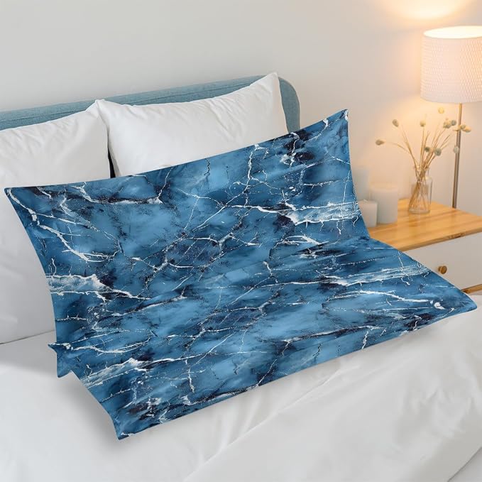 Blue Marble Pattern