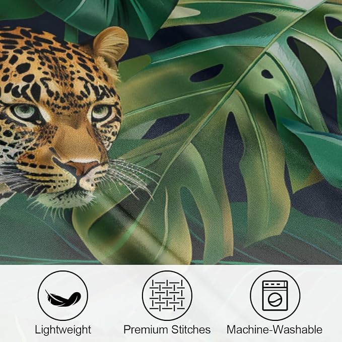 Leopard Palm Leaves