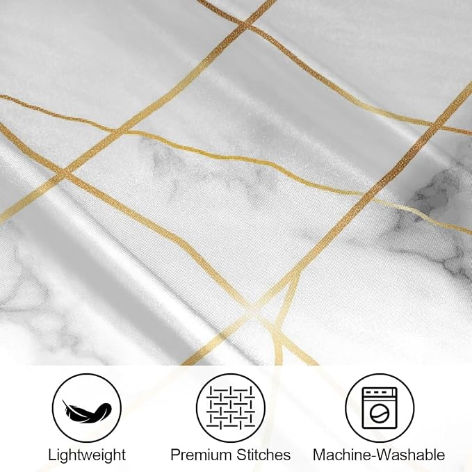 Marble Texture Golden Lines