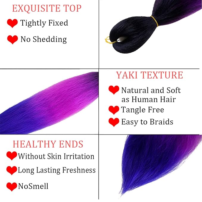 Black/Purple/Blue