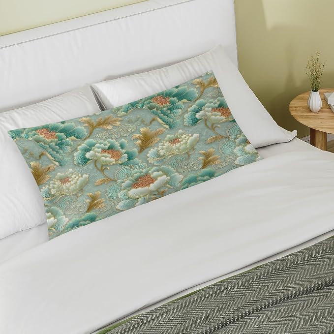 A11:teal Flower Floral