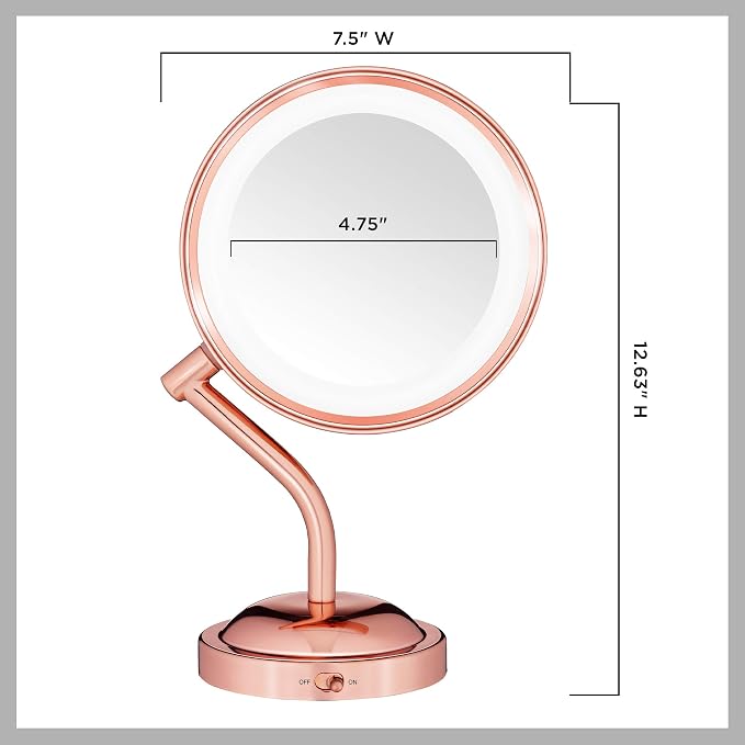 Rose Gold Finish
