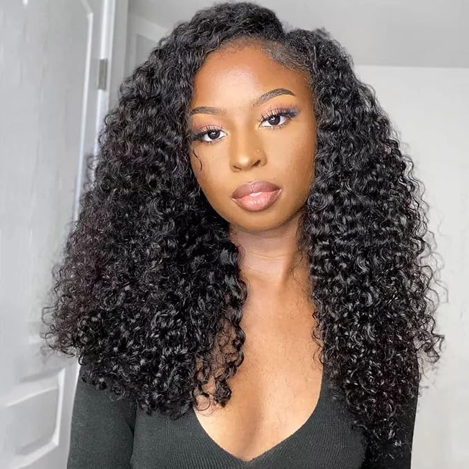 V Part Curly