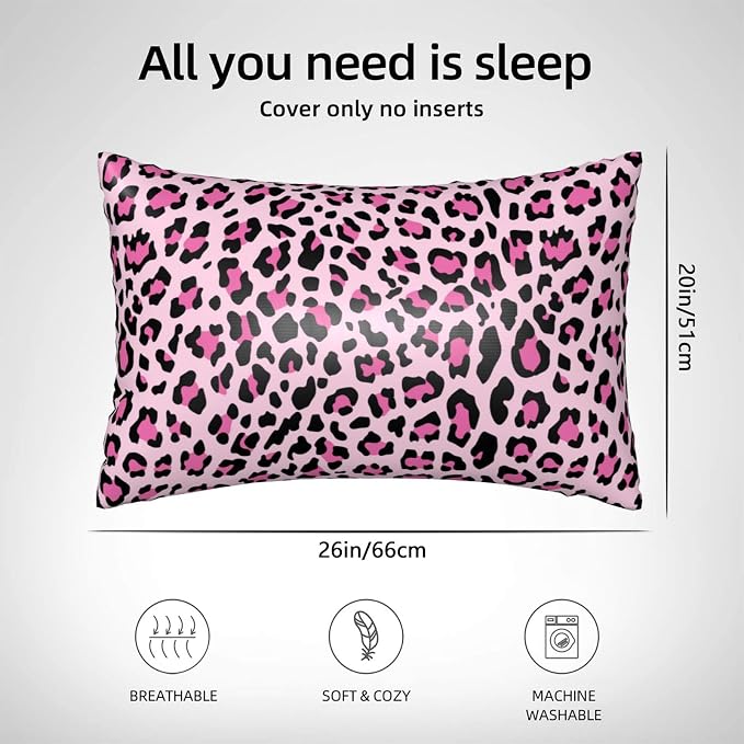 Abstract Pink Leopard
