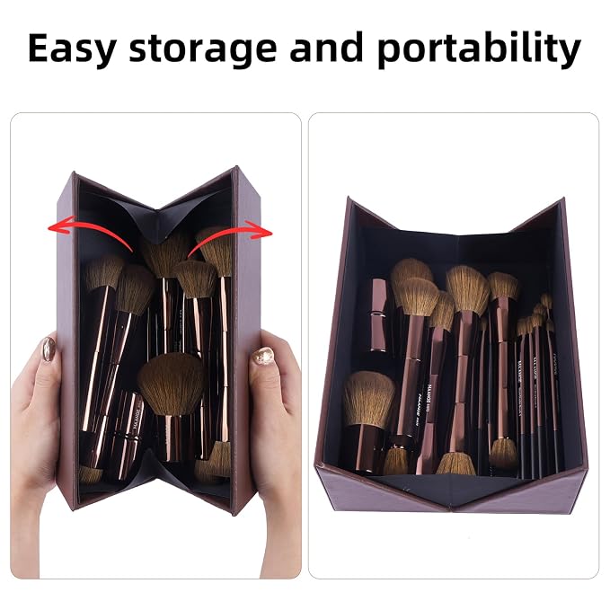 20pcs with gift box-Dark brown