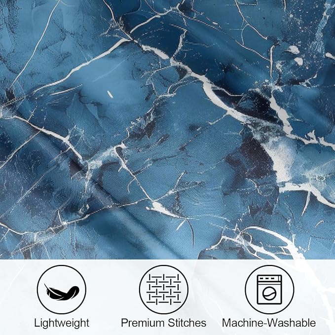 Blue Marble Pattern