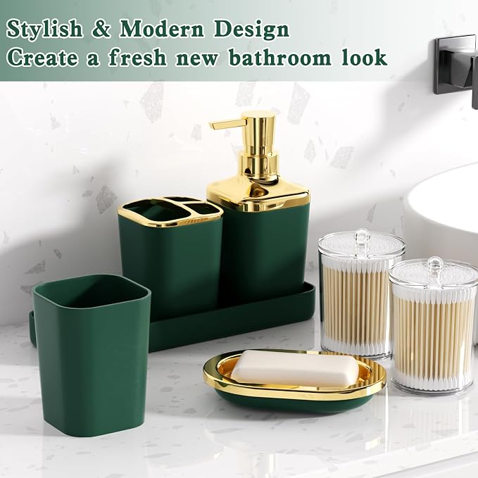 Dark Green and Gold